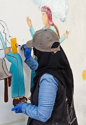 مشروع الاغاثة الانسانية مركز الآخر للسلام والتنمية